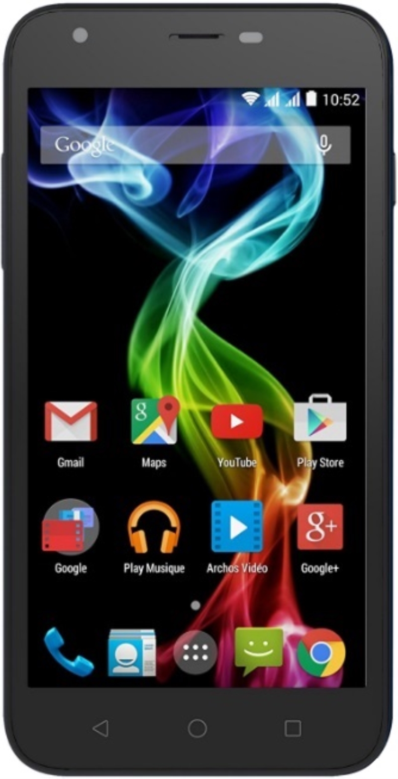ARCHOS Smartphone Archos 50C Platinum andorid 5 quadcore nero + custodia 